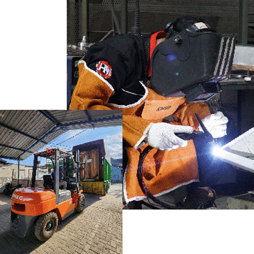 Tim Teknisi PT Hari Mukti Teknik